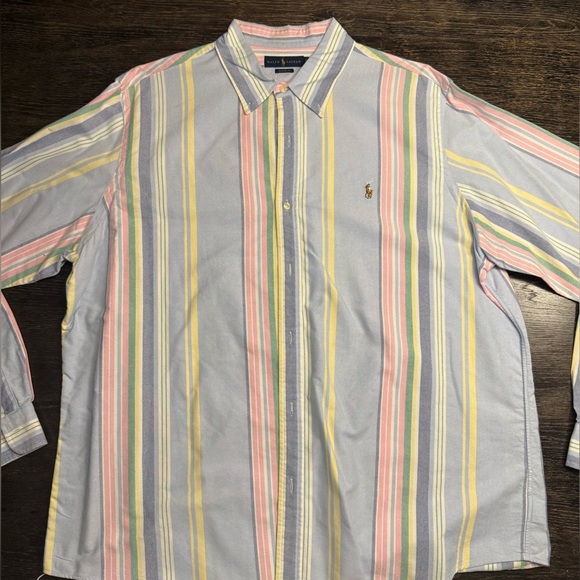 Polo Ralph Lauren Other - Striped Multicolor Polo Ralph Lauren Men's Oxford Shirt
